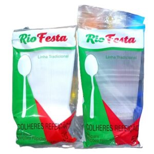 Colher de Plástico Refeição Leve 50un