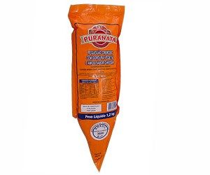 Requeijão com Amido Puranata Cheddar Bisnaga - 1,2kg