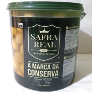 Azeitona Verde com Caroço Graúda - Balde - 2kg
