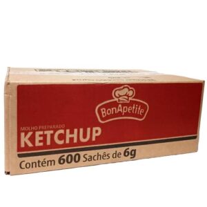 Ketchup Bonapetite sachê - 600x6g