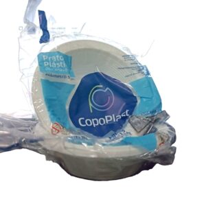 Prato Descartável PVC Fundo - 12cm