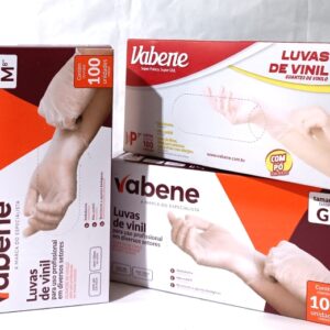 Luva de Vinil Nobre/ Vabene com Pó