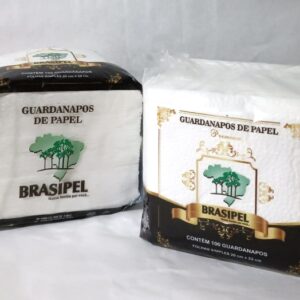 Guardanapo de Papel Brasipel 20cmx22cm - 100un