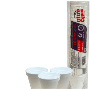 Copo Descartável Térmico de Isopor Ultratherme - 70ml