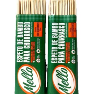 Espeto de Bambu Mello com Ponta - 25cm