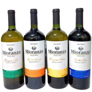 Vinho Mioranza Bordô Reserva Tinto/ Niágara Reserva Branco - 1l