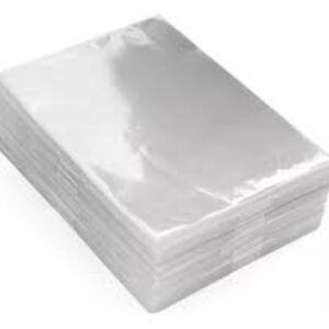 Saco Plástico Transparente Polietileno (PEBD) Gramatura 0,6 - 1kg - 15cmx20cm