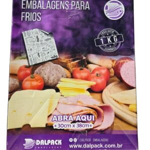 Papel Acoplado Dalpack Impresso - Frios - 30cmx38cm - 1kg