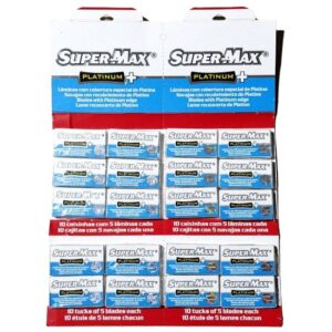 Lâmina de Barbear Super Max c/ 5un