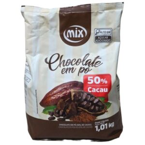 Chocolate em Pó 50% Mix - 1,01kg