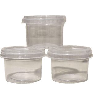 Pote Plástico Redondo Ultratherme Kit - 140ml - 25un