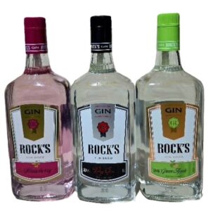 Gin Rock's - Tradicional/ Apple/ Strawberry - 1l