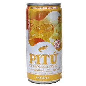 Pitu Ice Abacaxi com Coco Lata - 269ml
